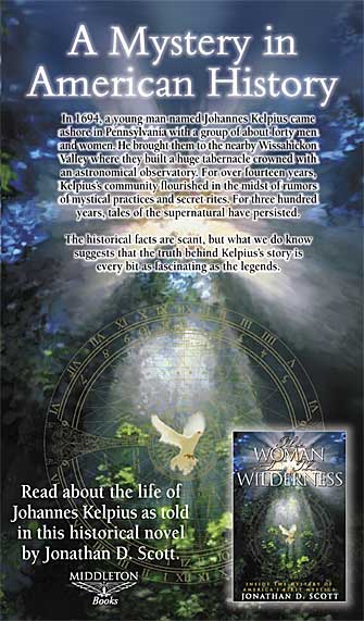 woman in the wilderness american history poster